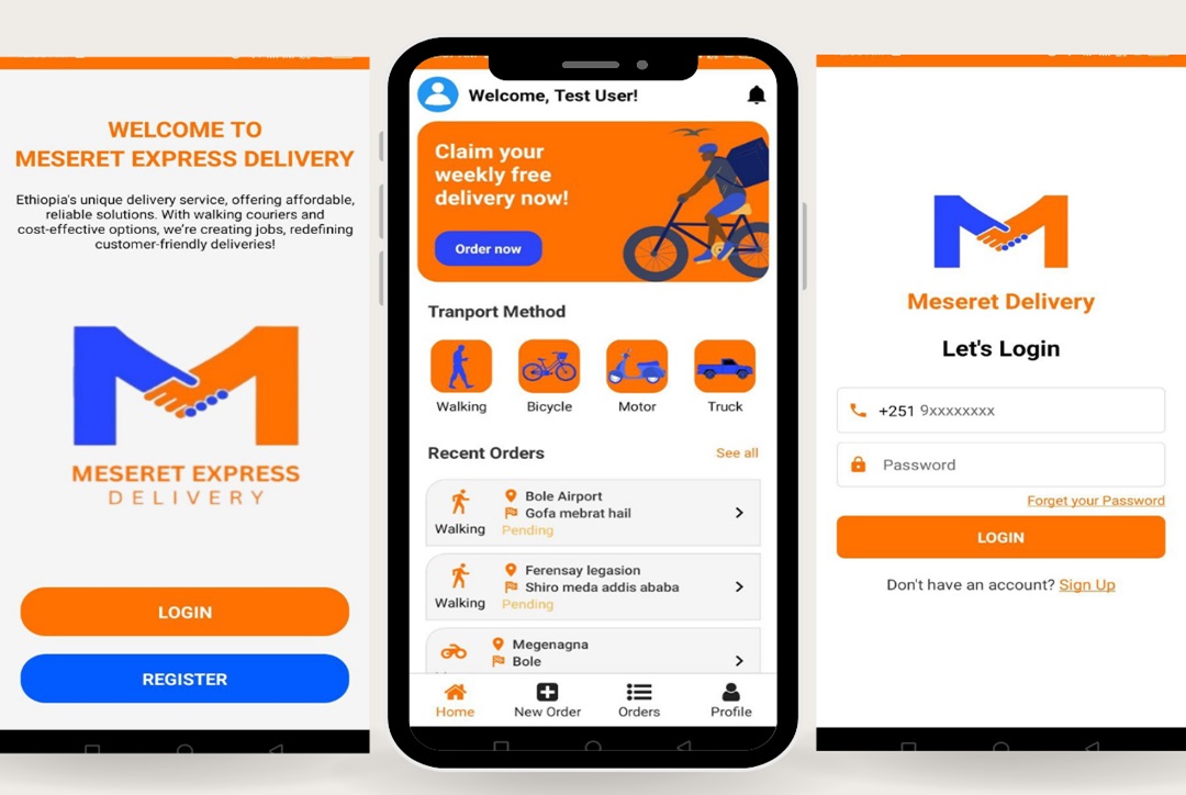 Meseret Delivery Mobile App